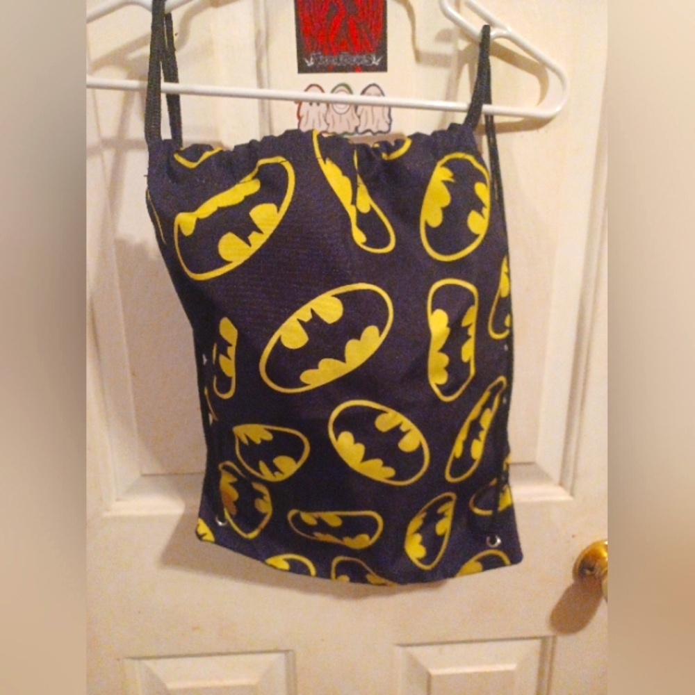 Batman Drawstring Backpack